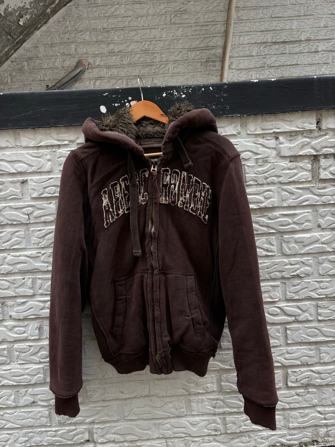 아베크롬비 울프죠 호피 후드집업 상품이미지4