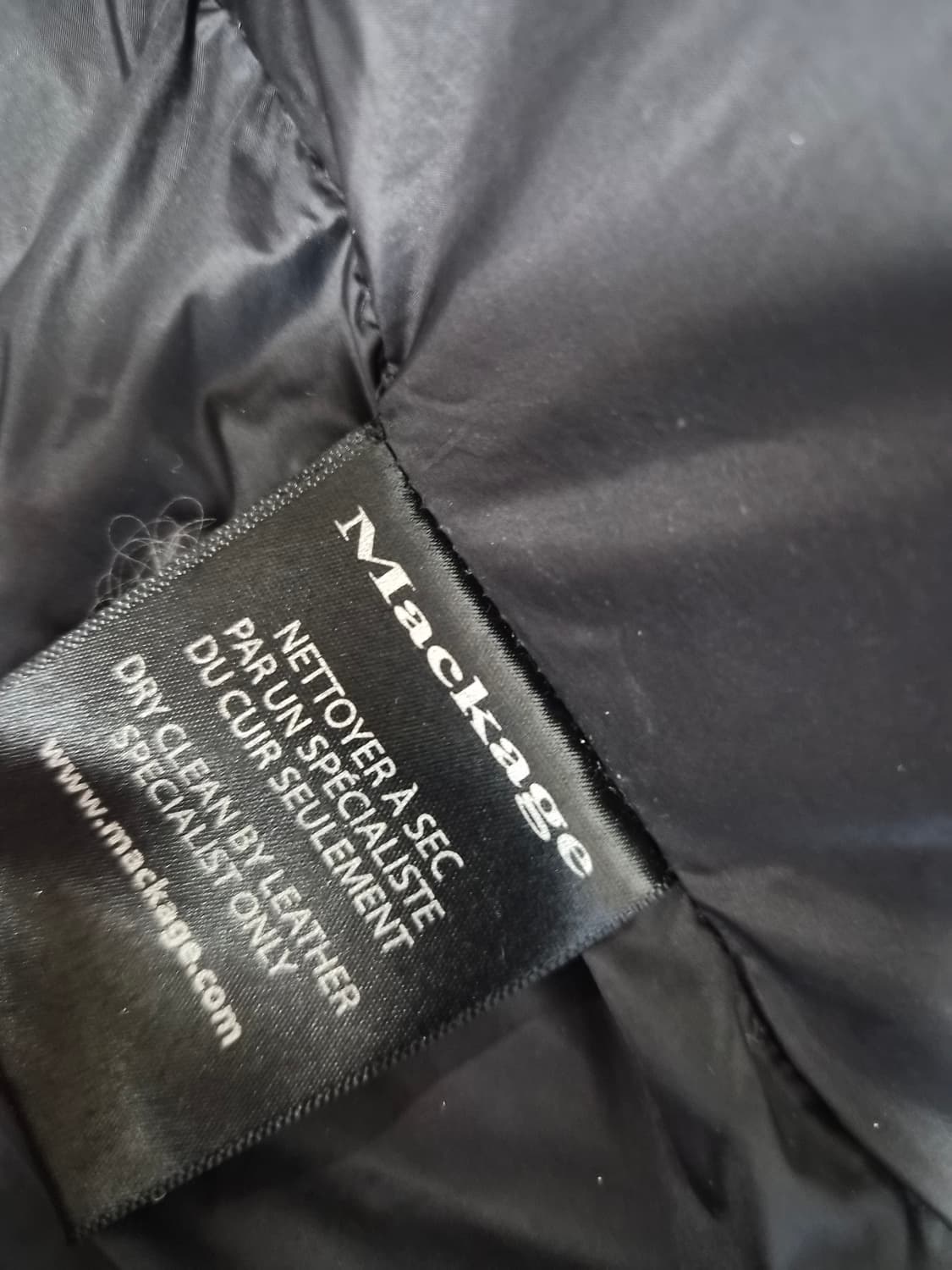 맥케이지 블랙퍼패딩 상품이미지5