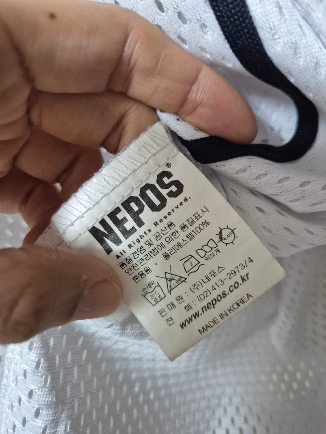 두산베어스 네포스 노마킹 올드 반달 유니폼 XL 상품이미지7