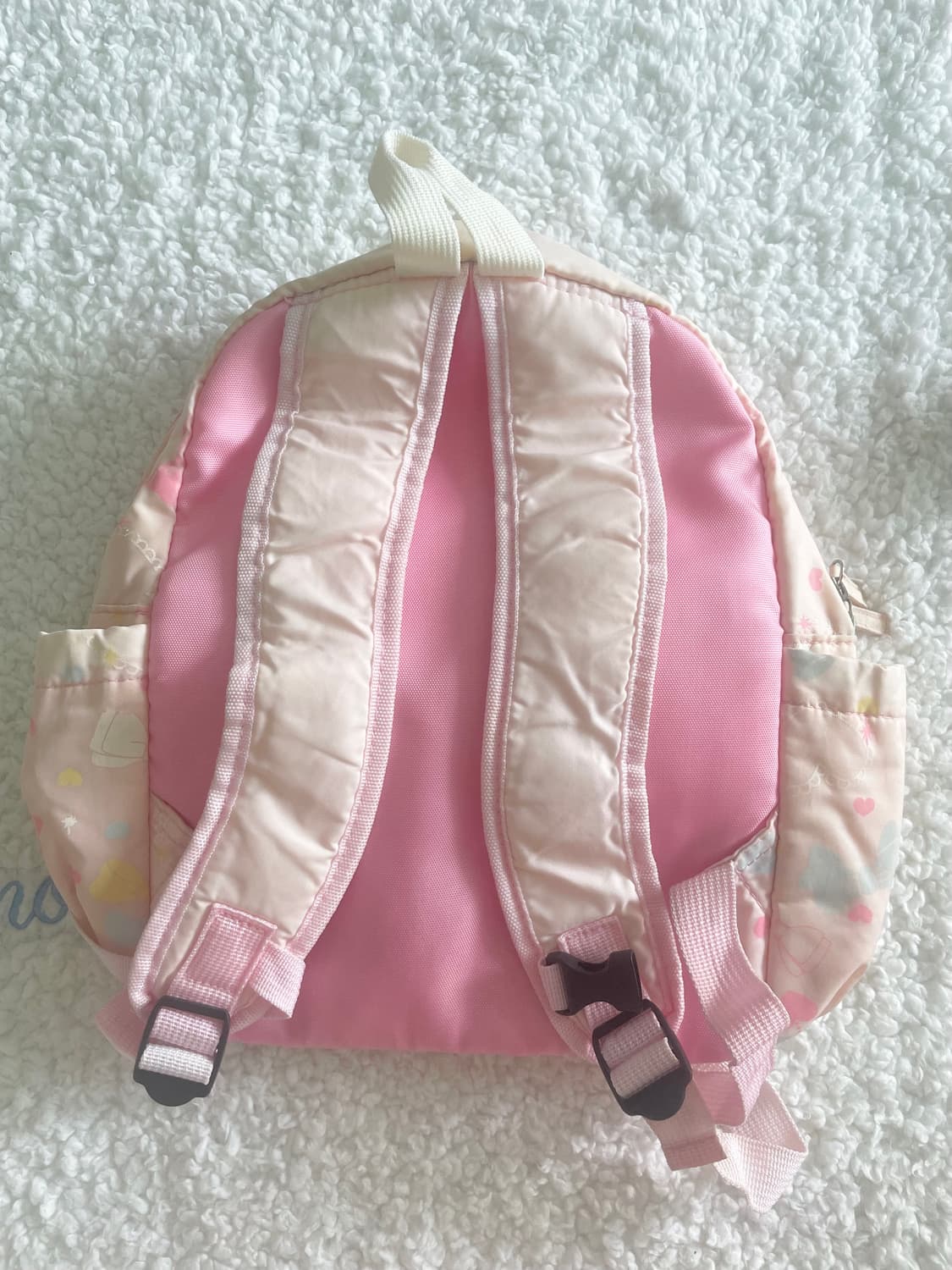 모리걸 헤이세이 핀터레스트 핑크 리본 하트 백팩 💝🎀💛 상품이미지3