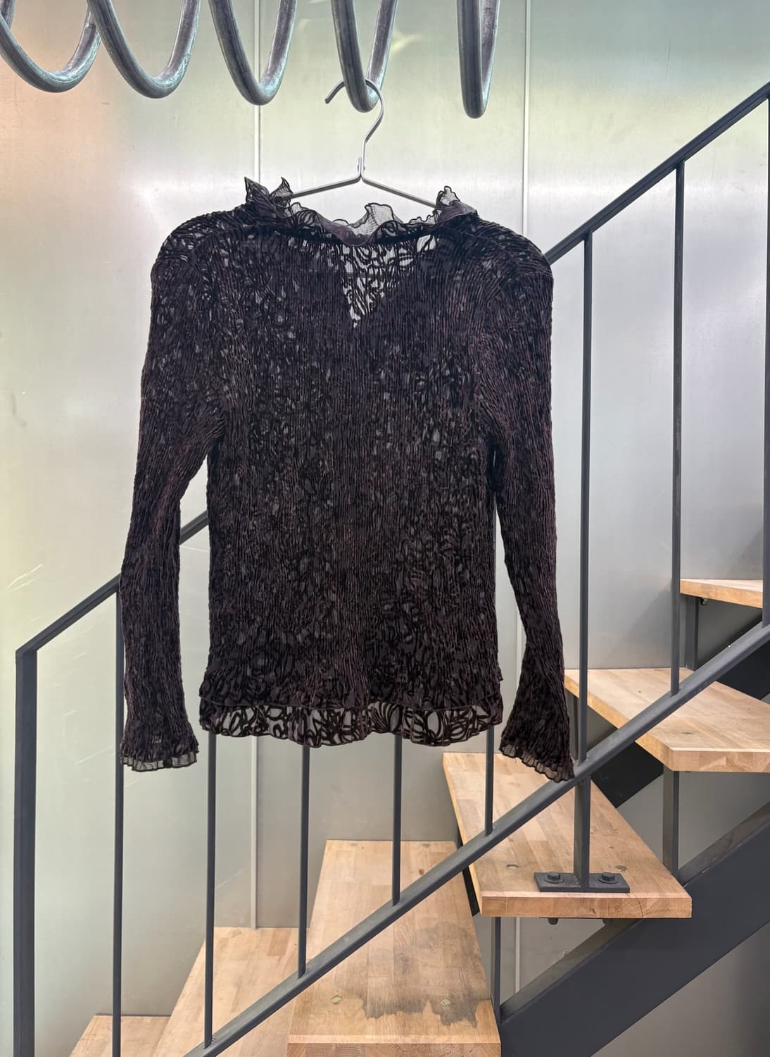 빈티지 고딕 블라우스 상품이미지2