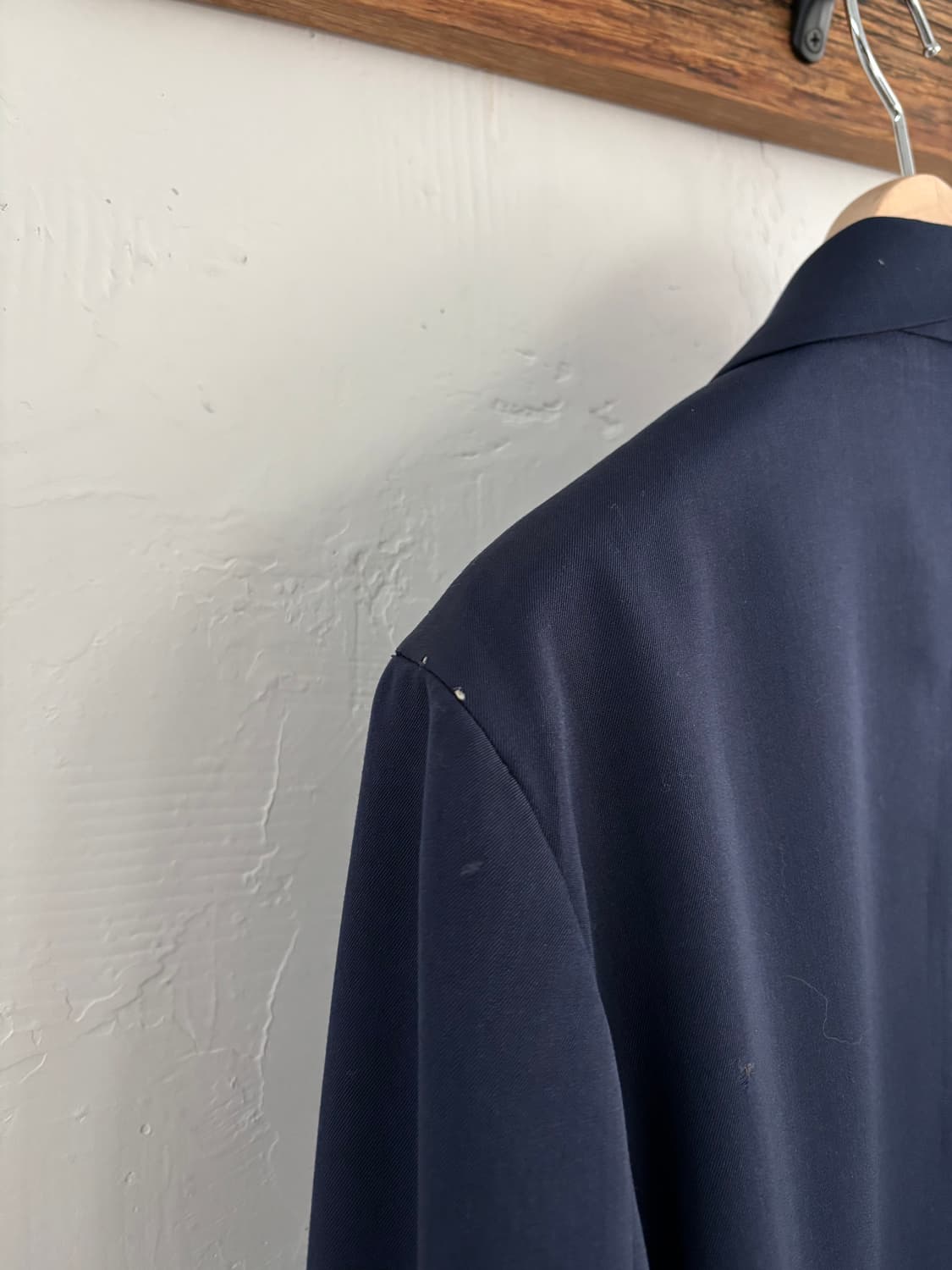 Burberry 버버리 네이비 금장 버튼 울 블레이저 상품이미지8