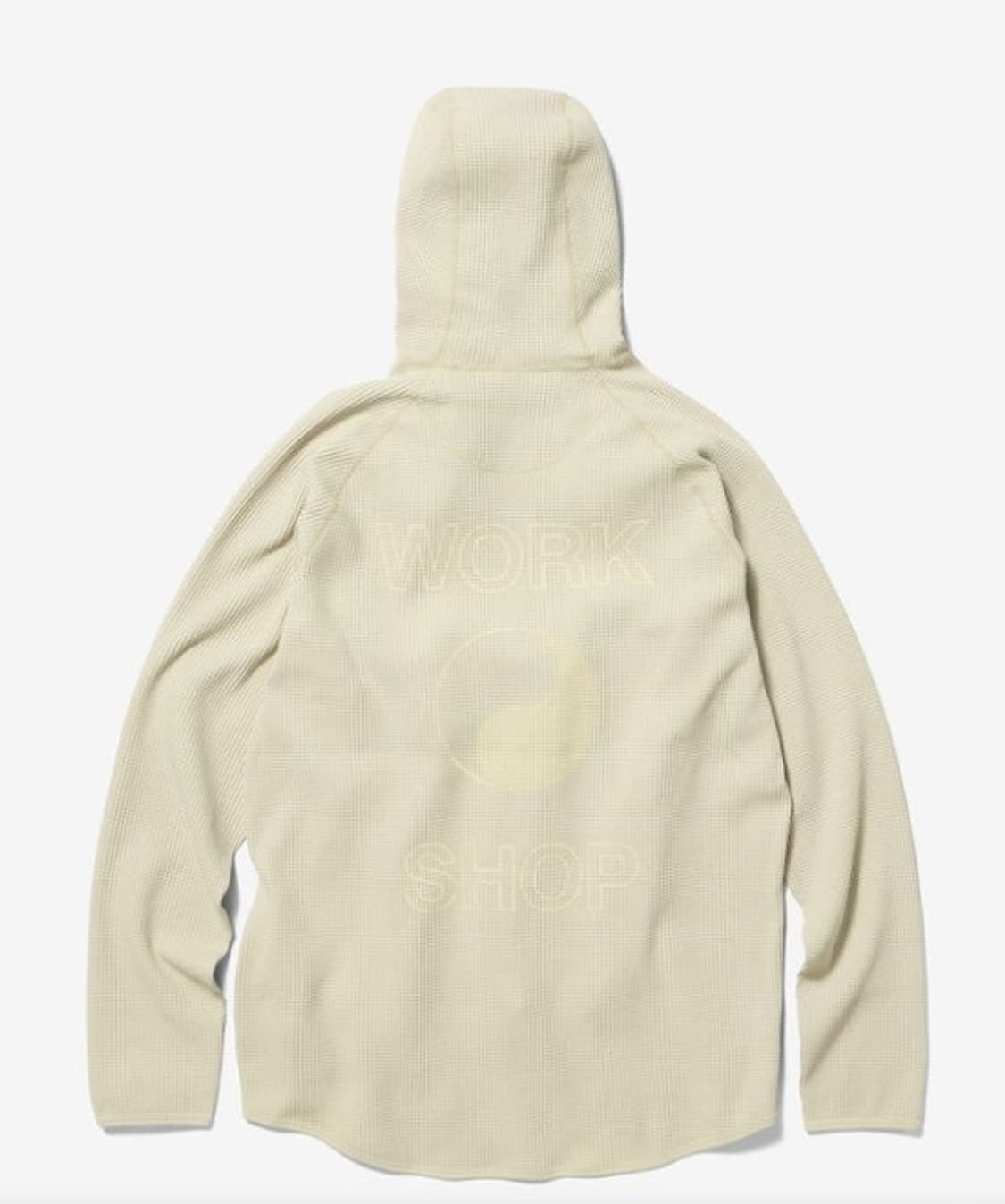 아워레가시 워크샵 x 골드윈 와플 후드 본 화이트 새상품 상품이미지2