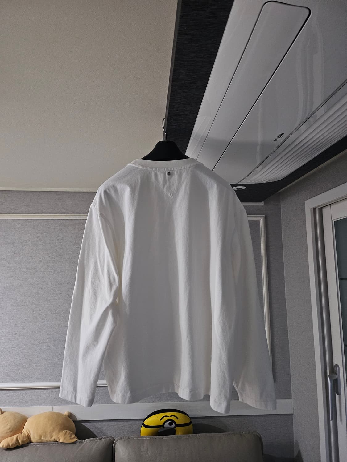 [거의 새것] 시스템옴므 레터링 롱슬리브 긴팔티셔츠 105 상품이미지2