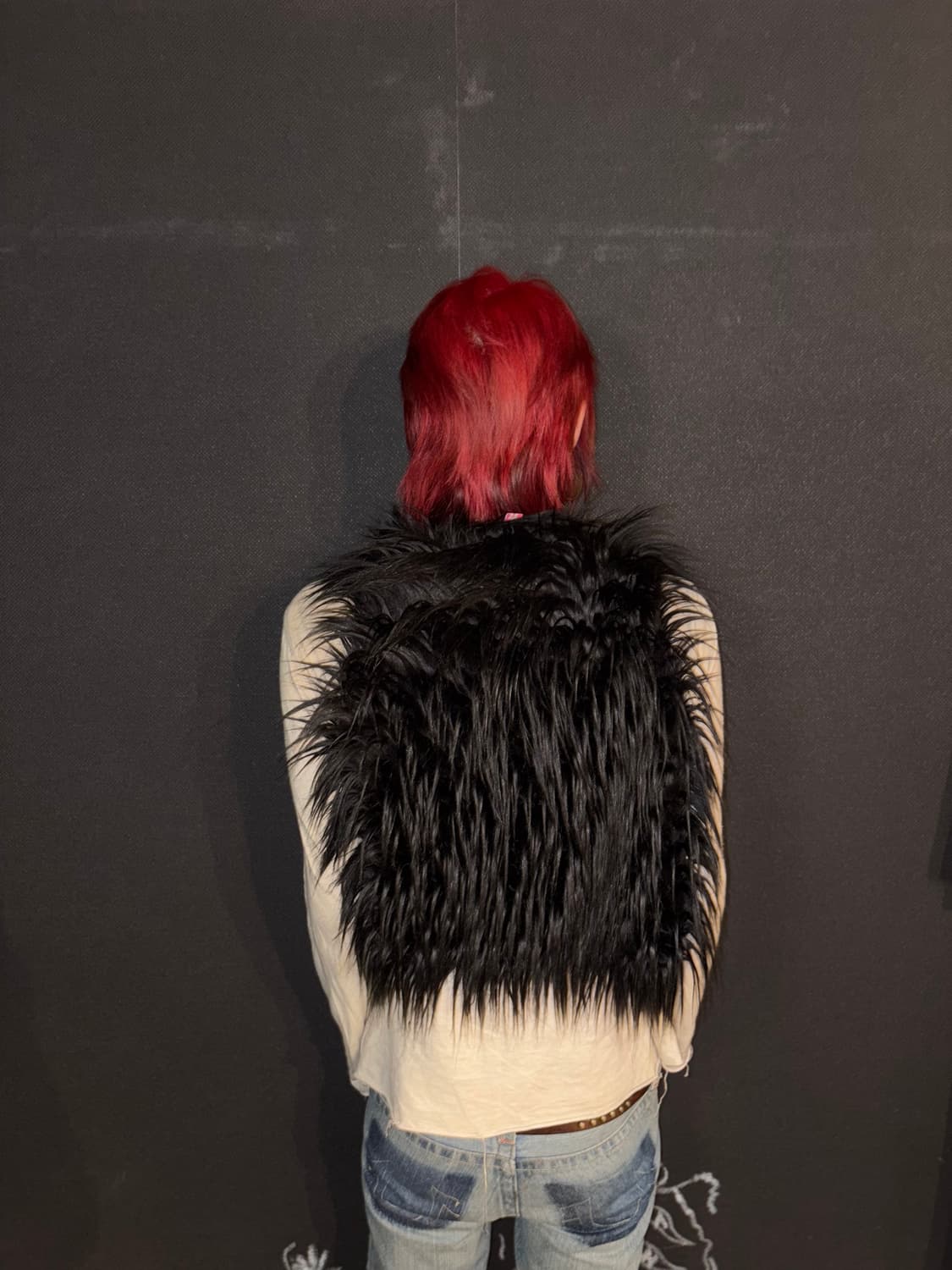 Feather Fur vest 상품이미지7
