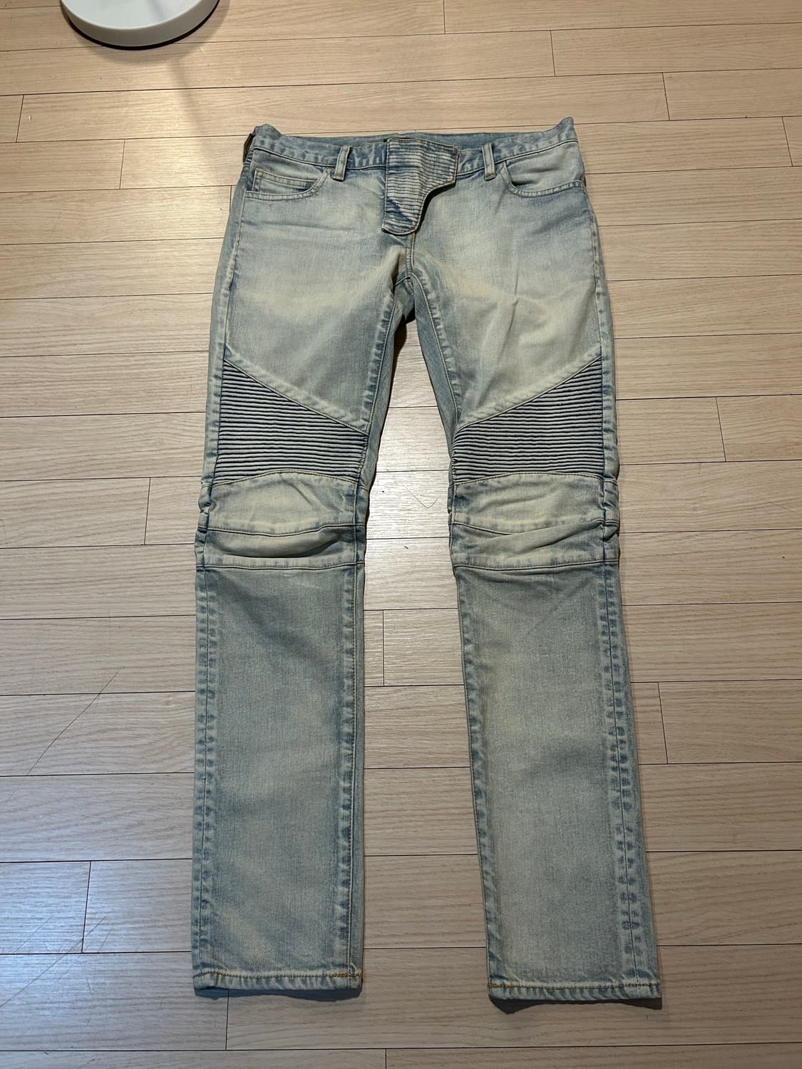 BALMAIN 데님 바이커 팬츠 상품이미지3
