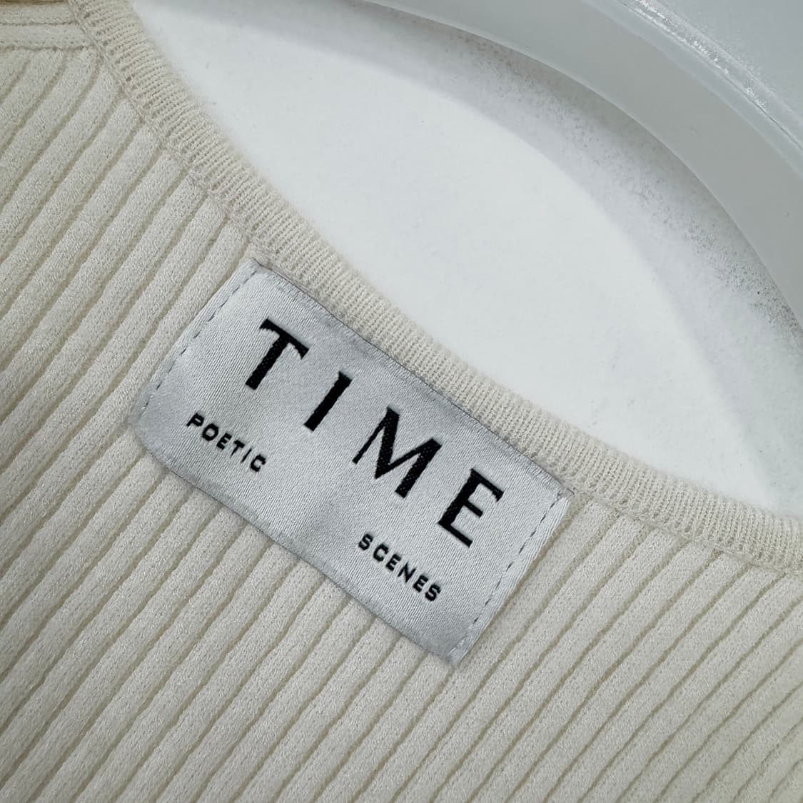 타임 슬리브리스 니트 탑 상품이미지2