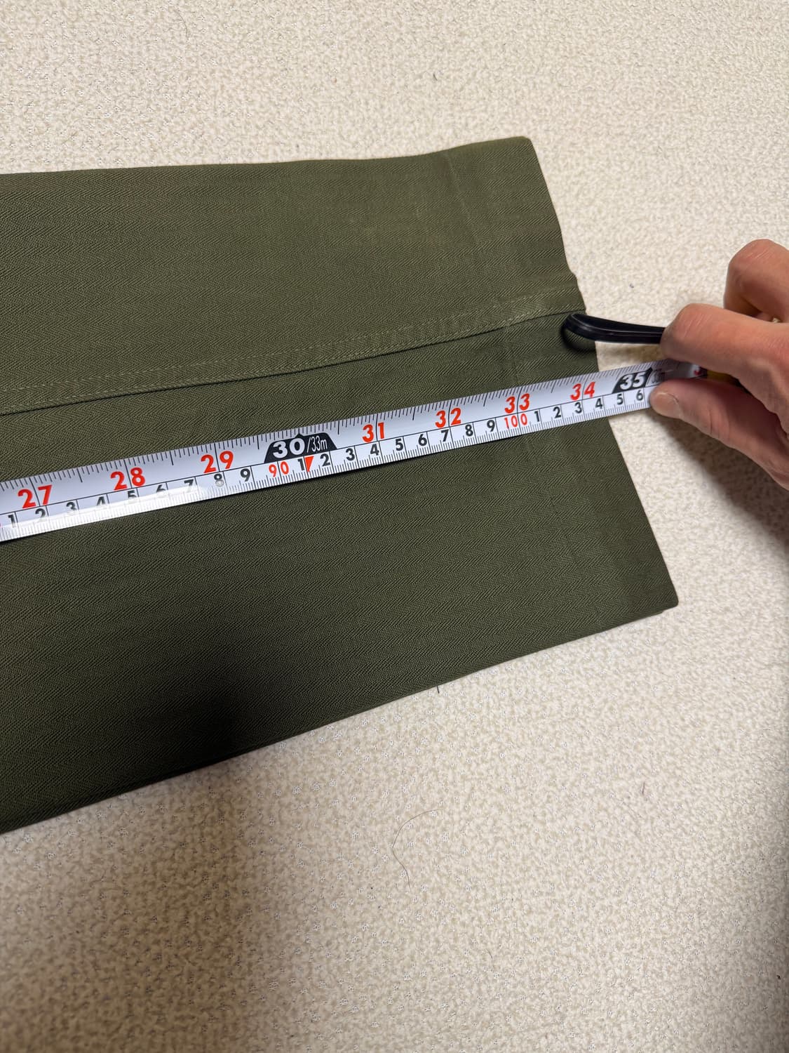 아나토미카 치노2 HBT 올리브 31 상품이미지6