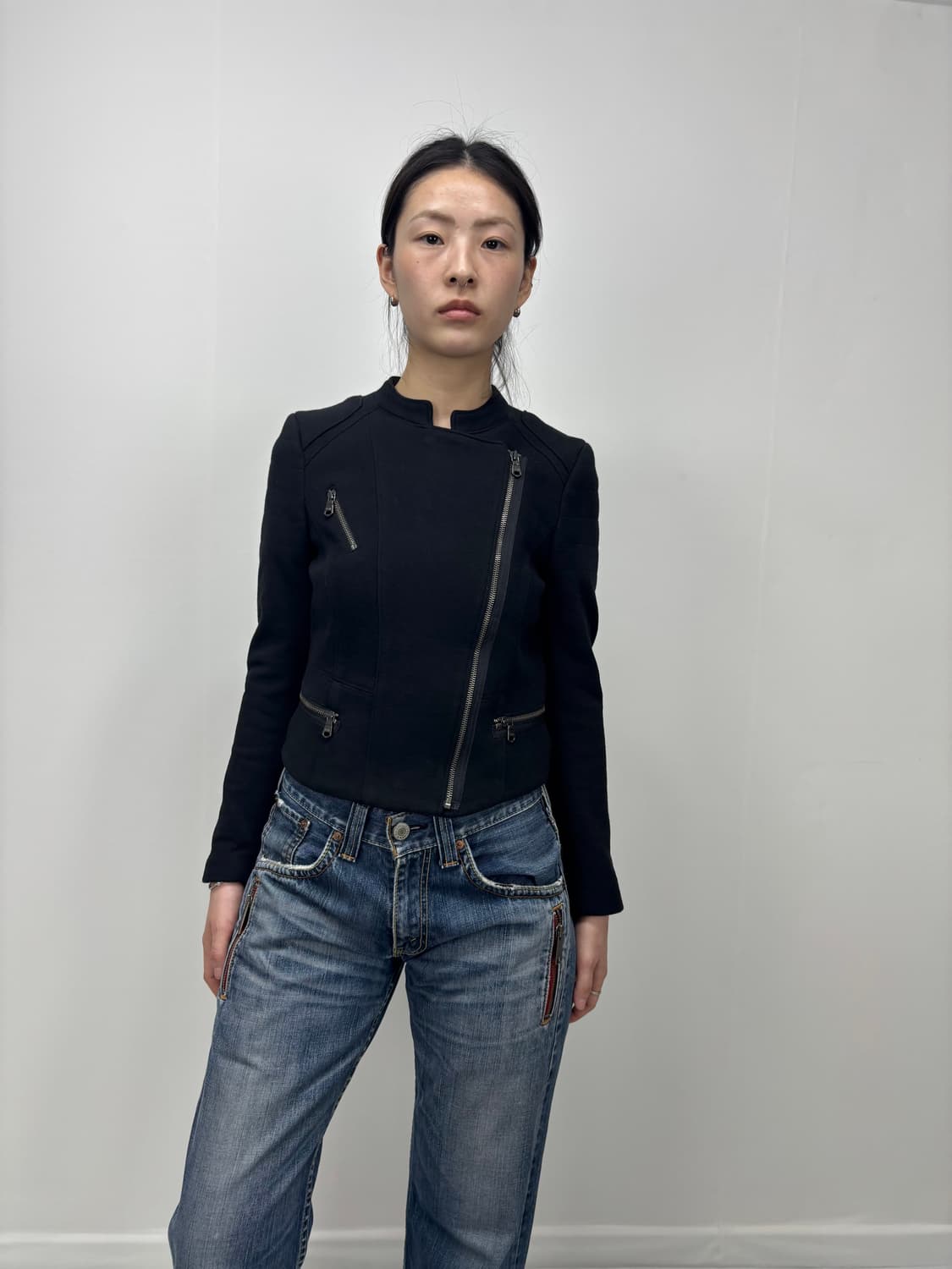 GAP BIKER DETAIL COTTON JACKET 상품이미지5