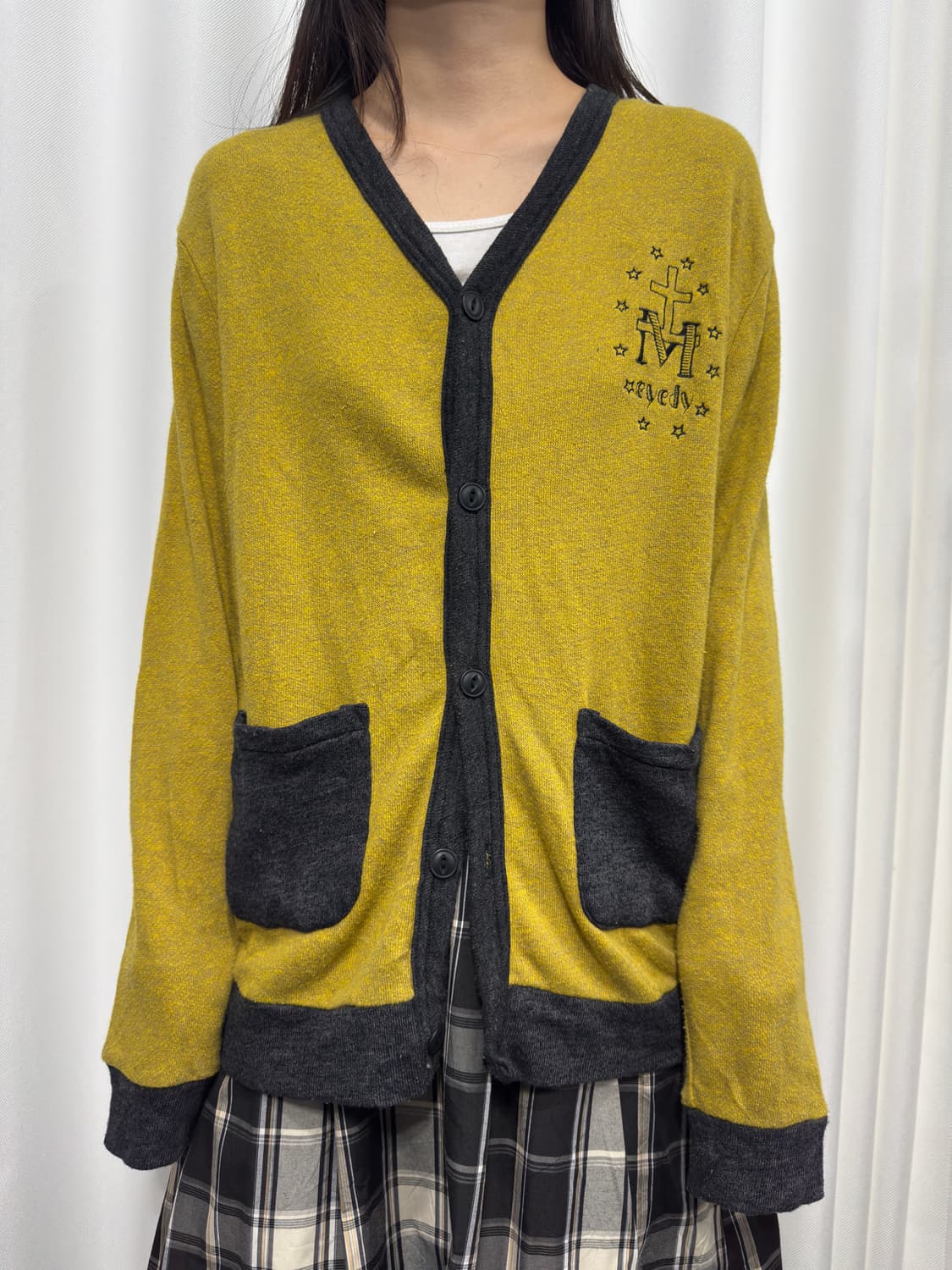 printing cardigan 상품이미지1