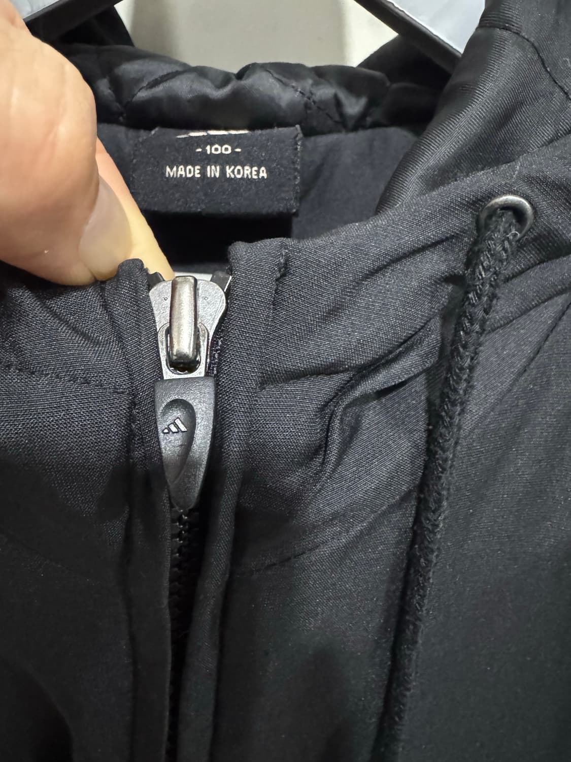 아디다스 00s 올드스쿨 백로고 후드 점퍼 상품이미지3