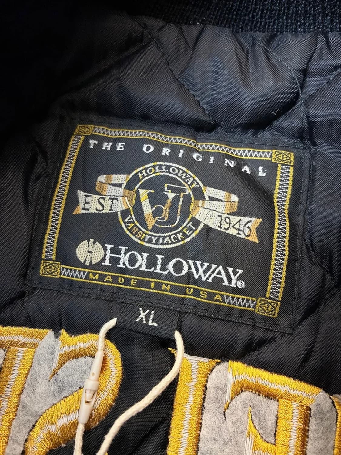 홀로웨이 90's USA 소가죽 바시티 자켓 PN6138 상품이미지9