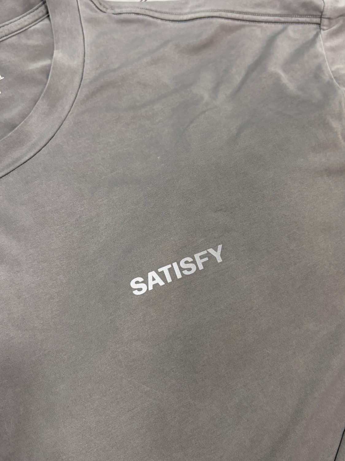 새티스파이 auralite 아우라라이트 롱슬리브 그레이 L 상품이미지2