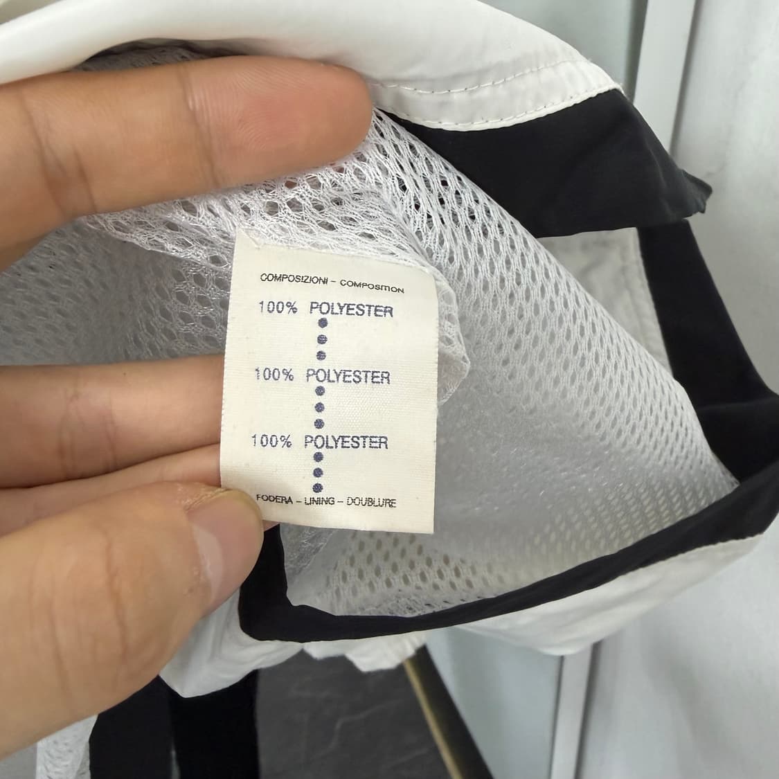 베르사체 메두사 로고 자수 바람막이 자켓 상품이미지8