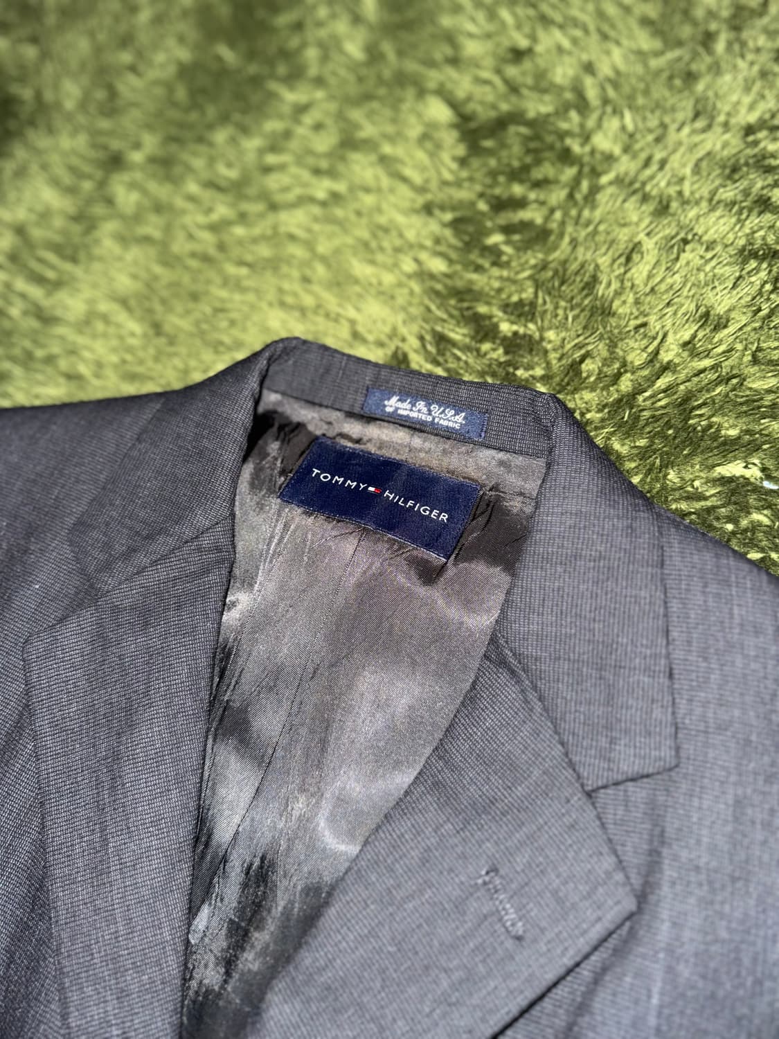 [41R] 타미힐피거 MADE IN USA 테일러 메이드 블레이저 자켓 상품이미지3