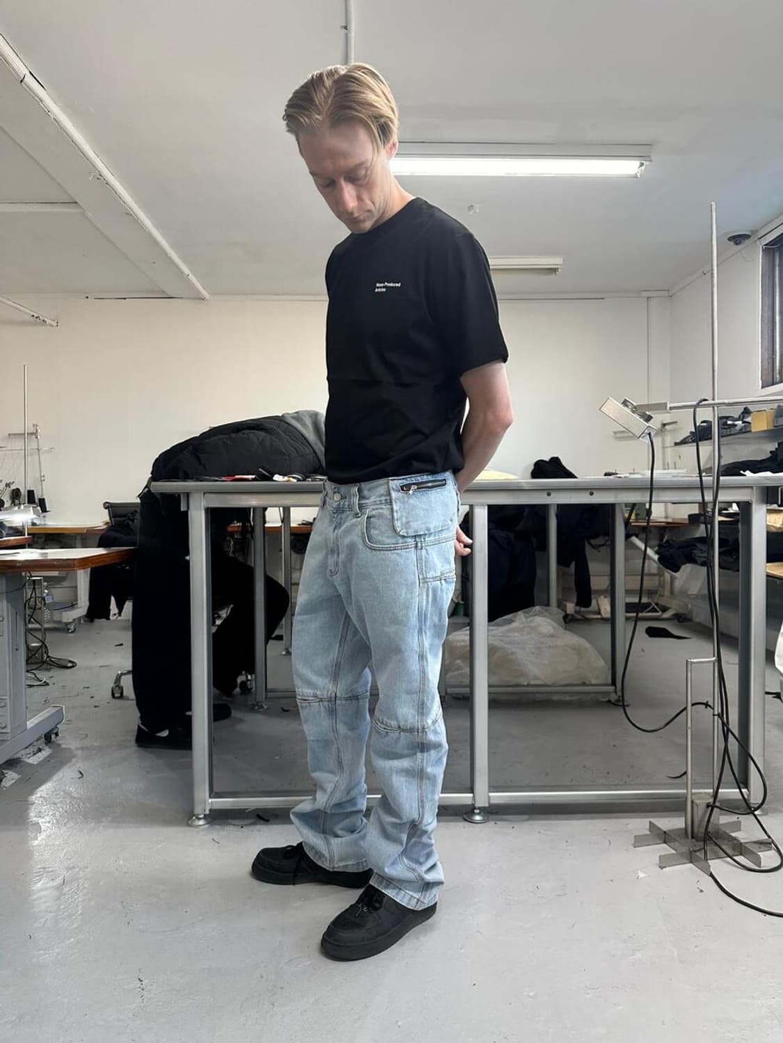 MPa BAG PANTS (STEEL BLUE) M size 상품이미지1