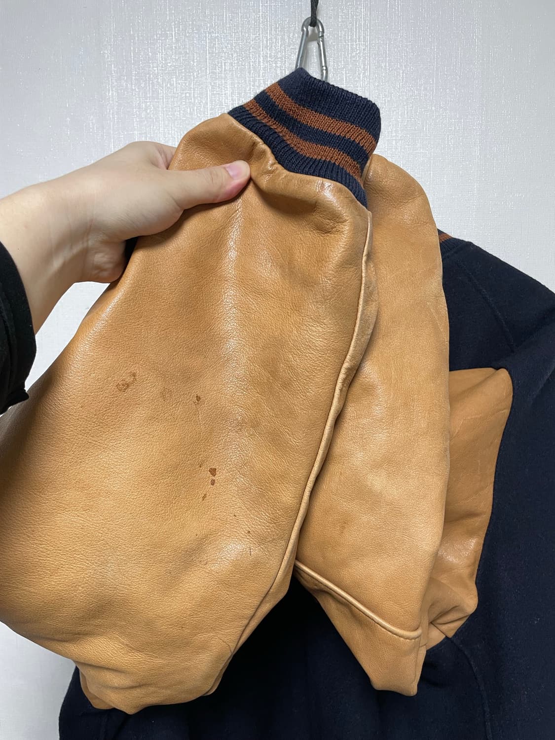 골든베어 90s Made USA 포드 빈티지 바시티자켓 초희귀 XL 상품이미지8