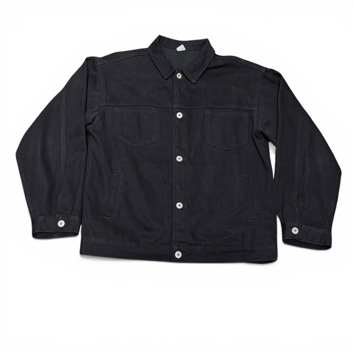 M 파르티멘토 블랙 트러커자켓 상품이미지1