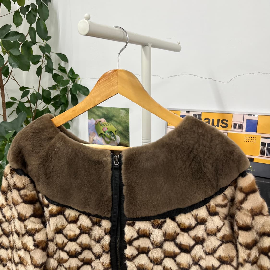 오즈세컨 밍크/레더 퍼 자켓 1 상품이미지2