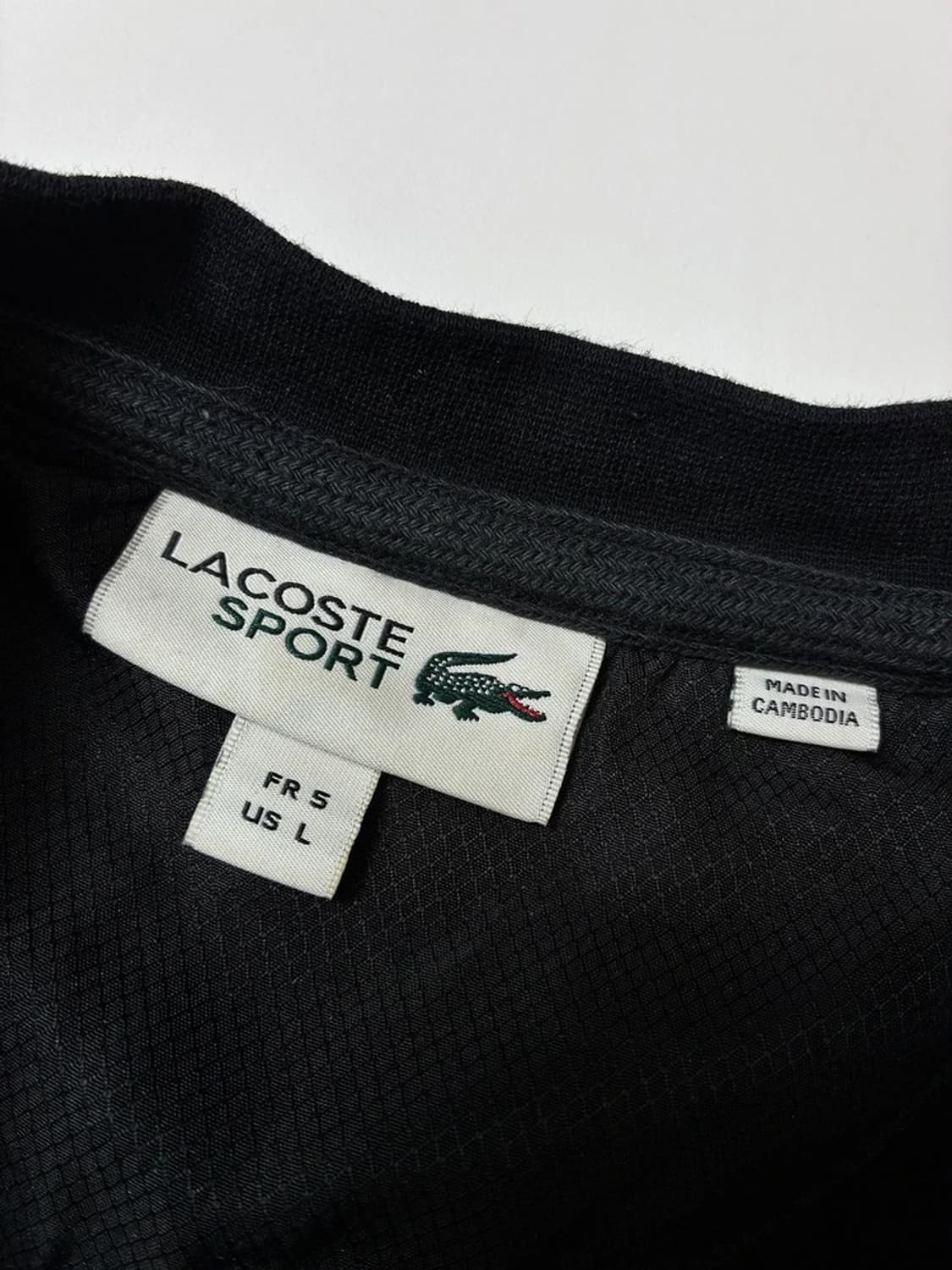 라코스테 베이직 로고 크루넥 맨투맨 PN8245 상품이미지6