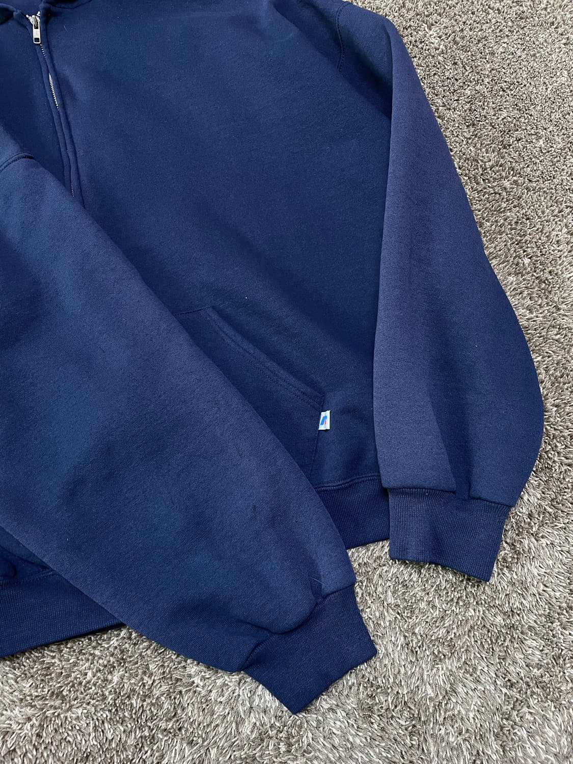90s russell athletic hoodie zip up 상품이미지4