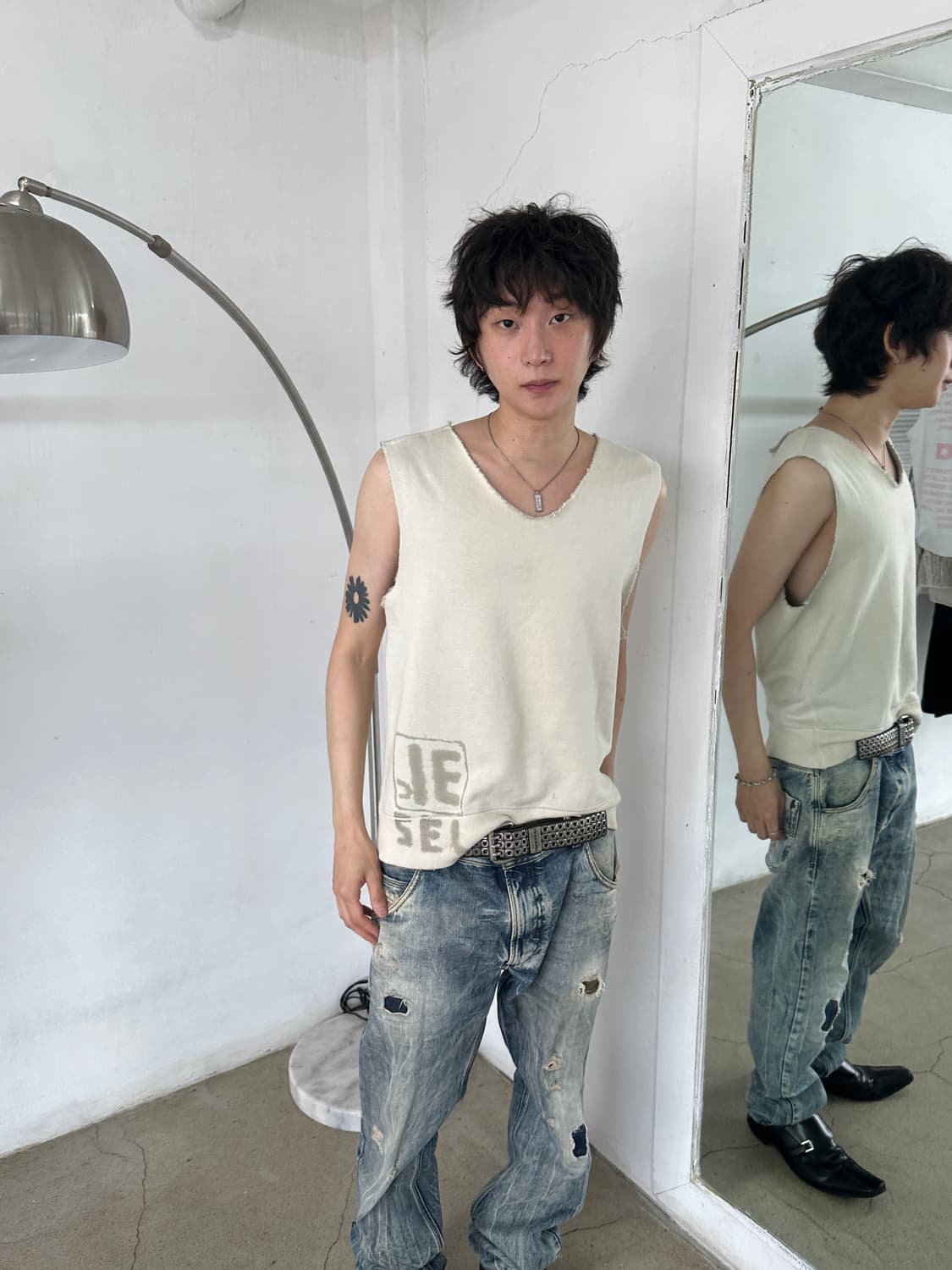 디젤 로우컷 슬리브리스 상품이미지1