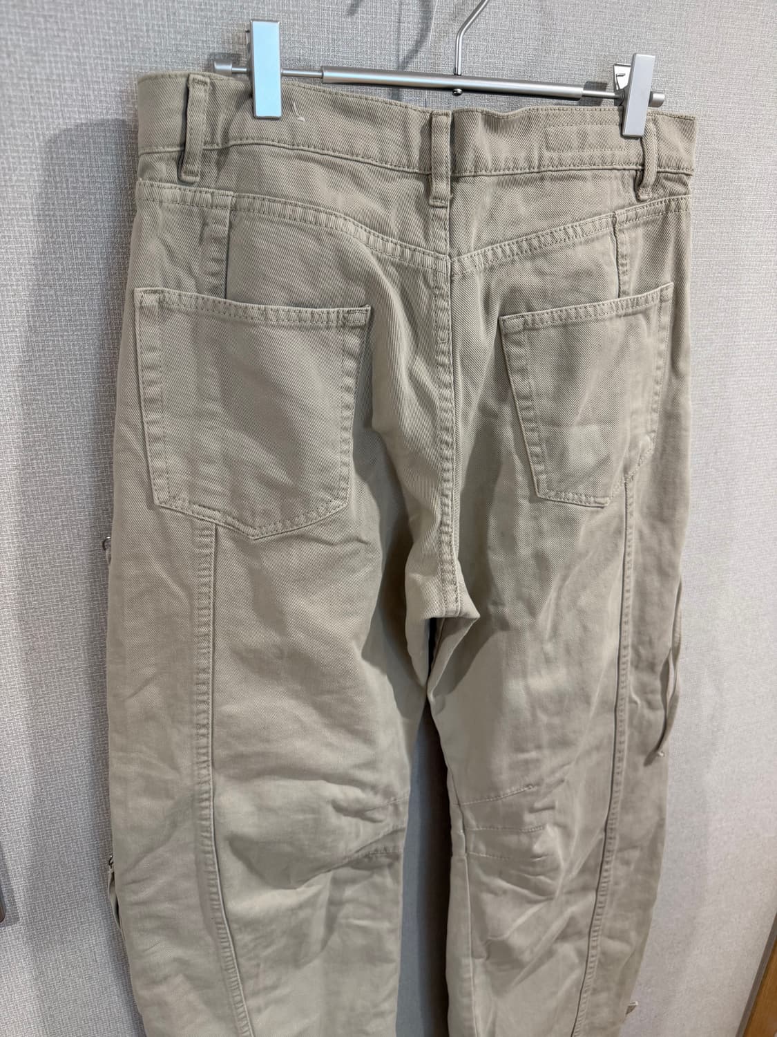 자라 유틸리티 카고 팬츠 베이지  상품이미지4