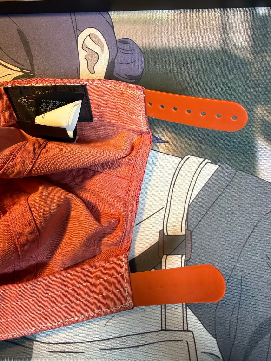 폴로 더블알엘 윙드로고 핑크 볼캡 상품이미지5