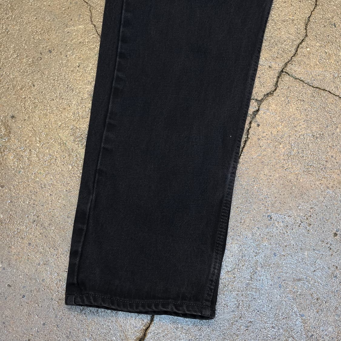 10s 미국 빈티지 리바이스 505 블랙진 청바지 상품이미지3