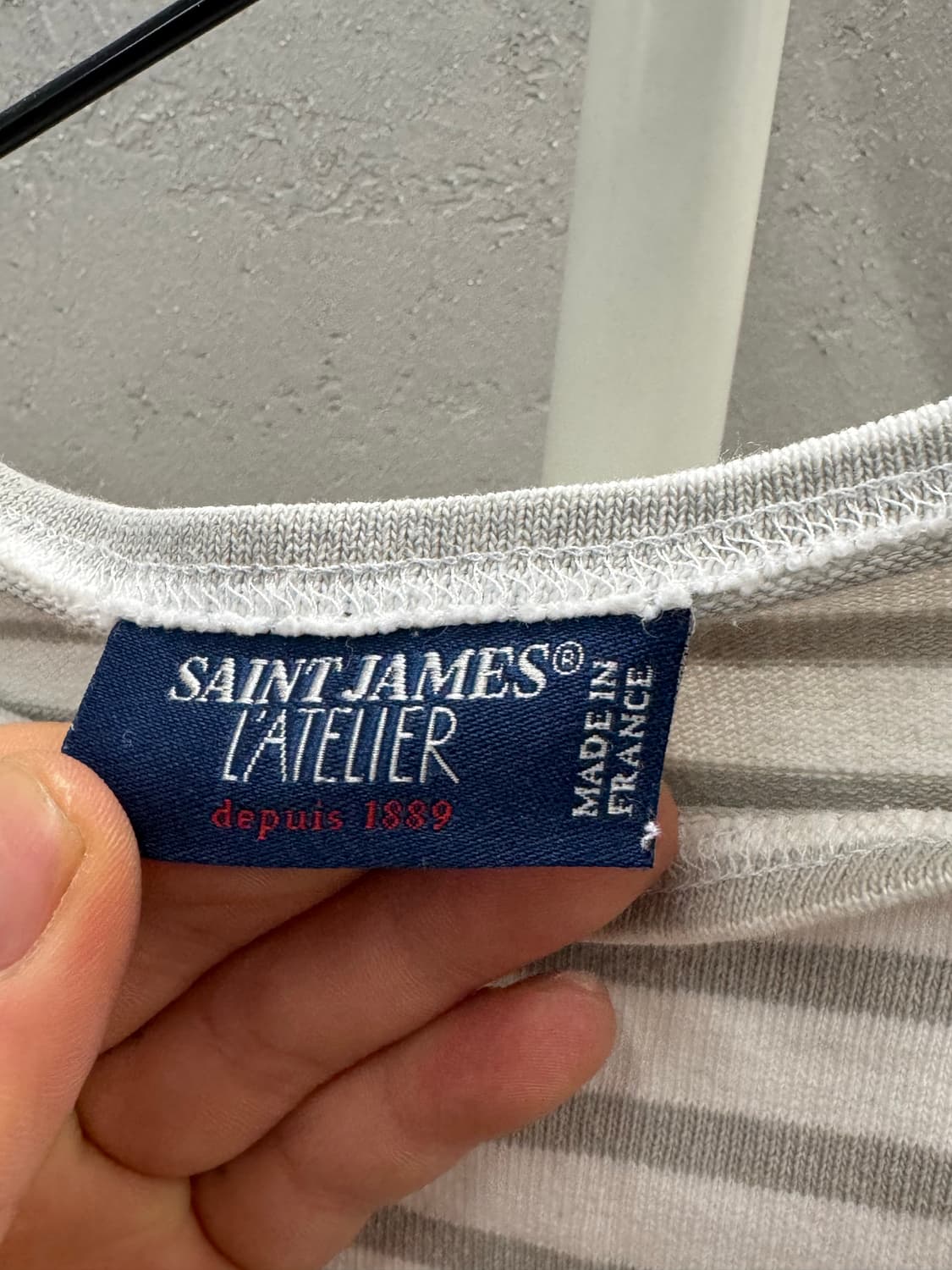 세인트 제임스 스트라이프 긴팔 티셔츠 S 상품이미지3