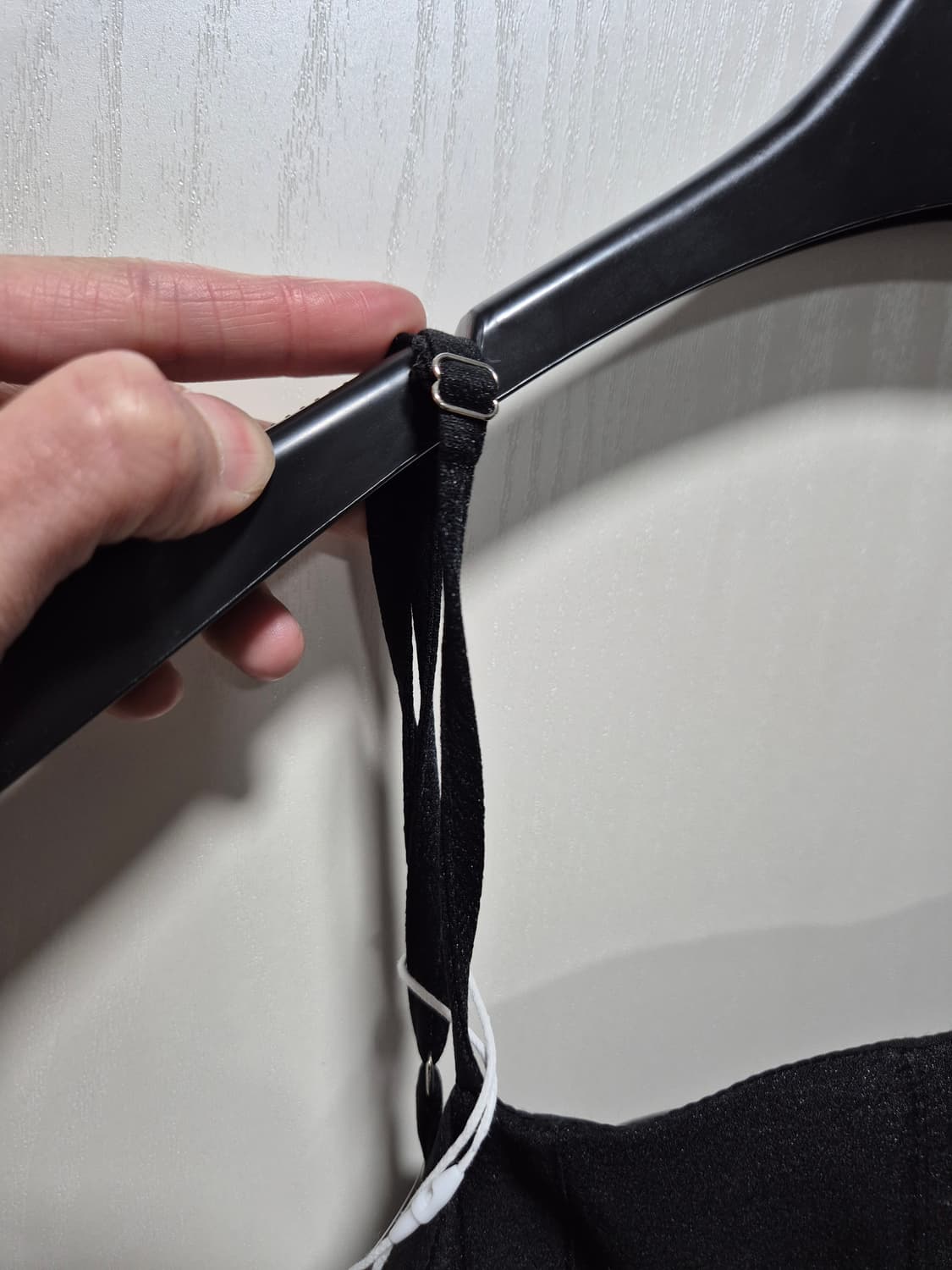 (타임세일)(새상품)디어먼데이로 블랙 끈나시 원피스 상품이미지3