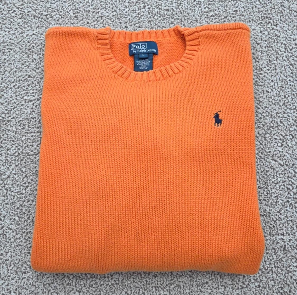 폴로 랄프로렌 오렌지 니트 ~55 상품이미지6