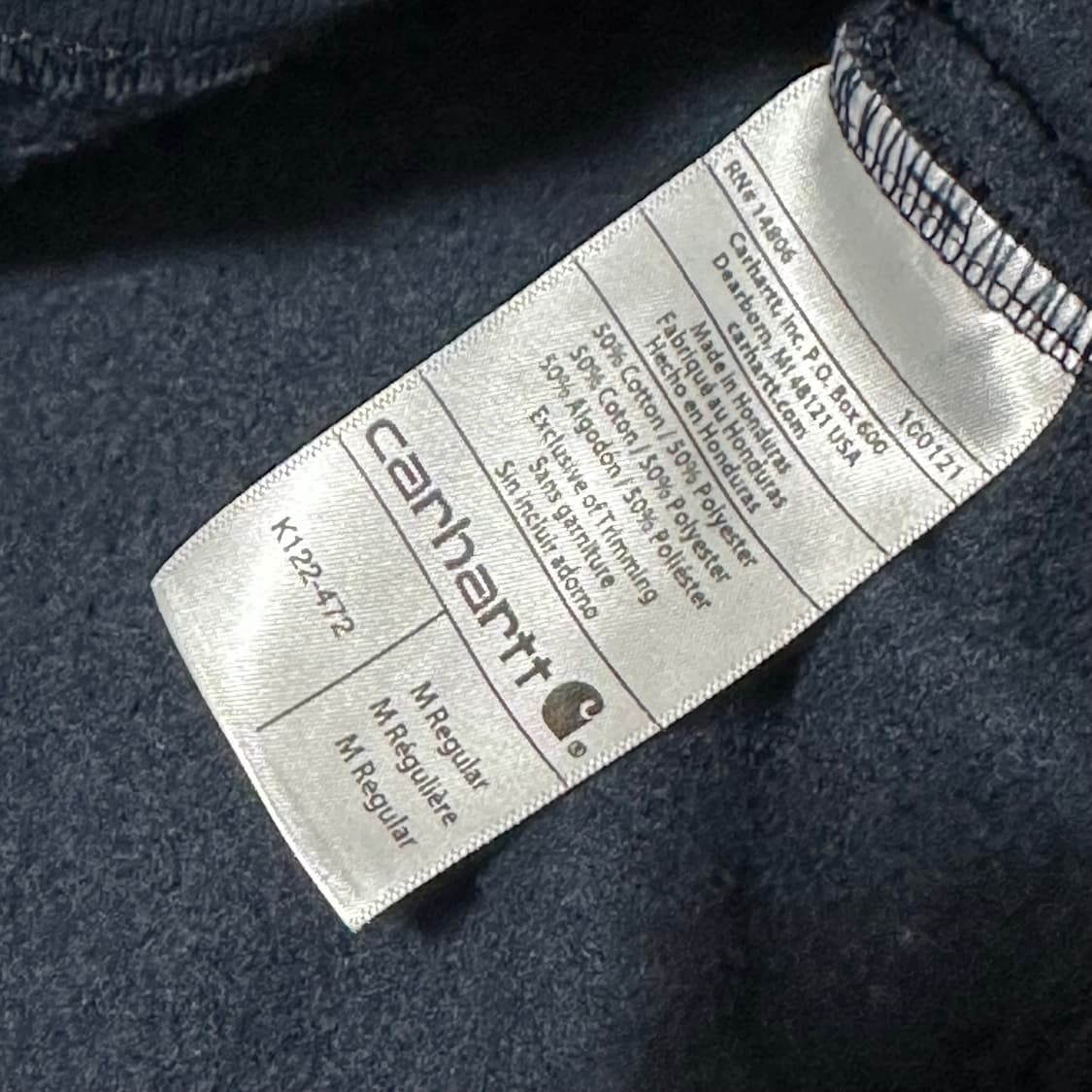 칼하트wip 후드집업 상품이미지6