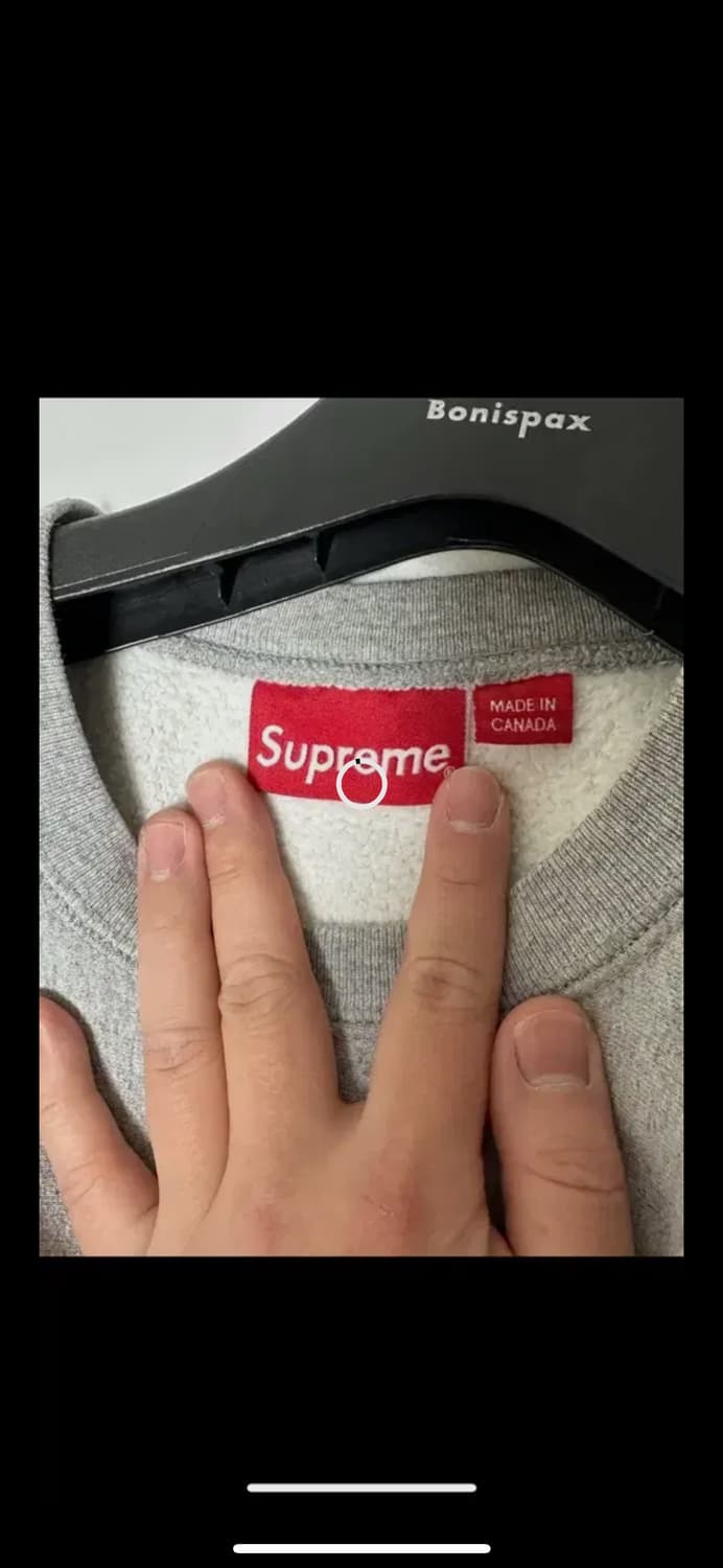 슈프림 s로고 맨투맨 상품이미지4