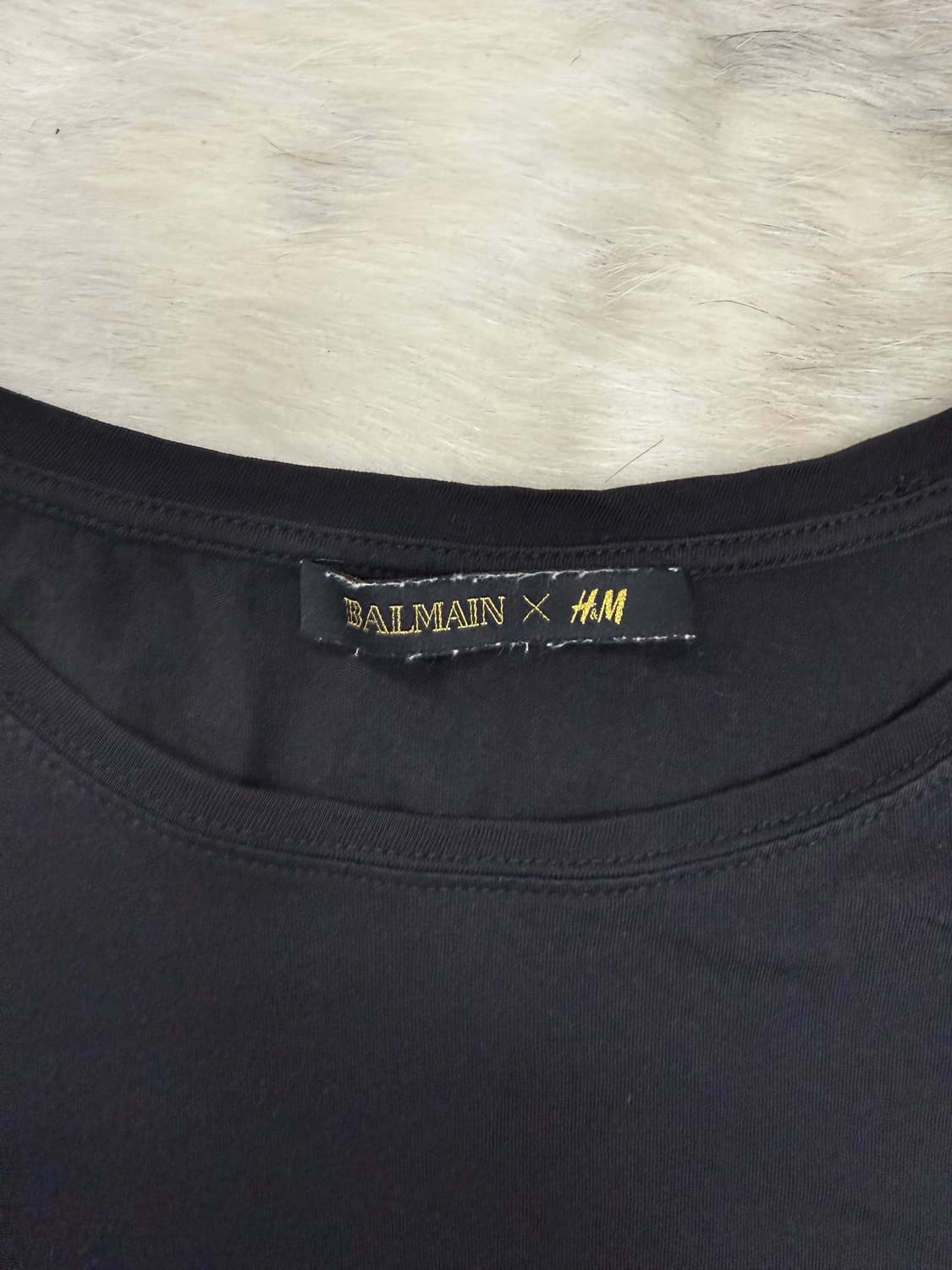 H&m Balmain 15FW U넥 티셔츠 상품이미지2