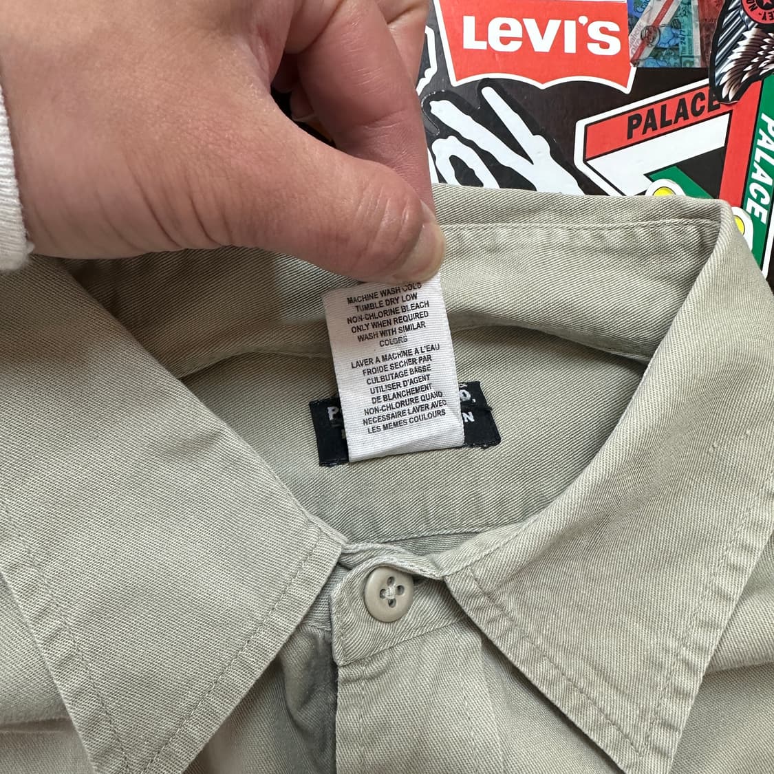 90s 폴로 진스 워크 셔츠 XL 상품이미지5
