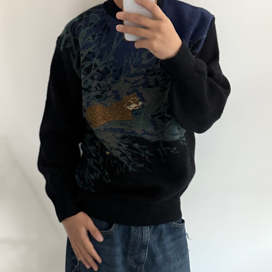 NO.II COLLECTION 호랑이 니트티셔츠 상품이미지2