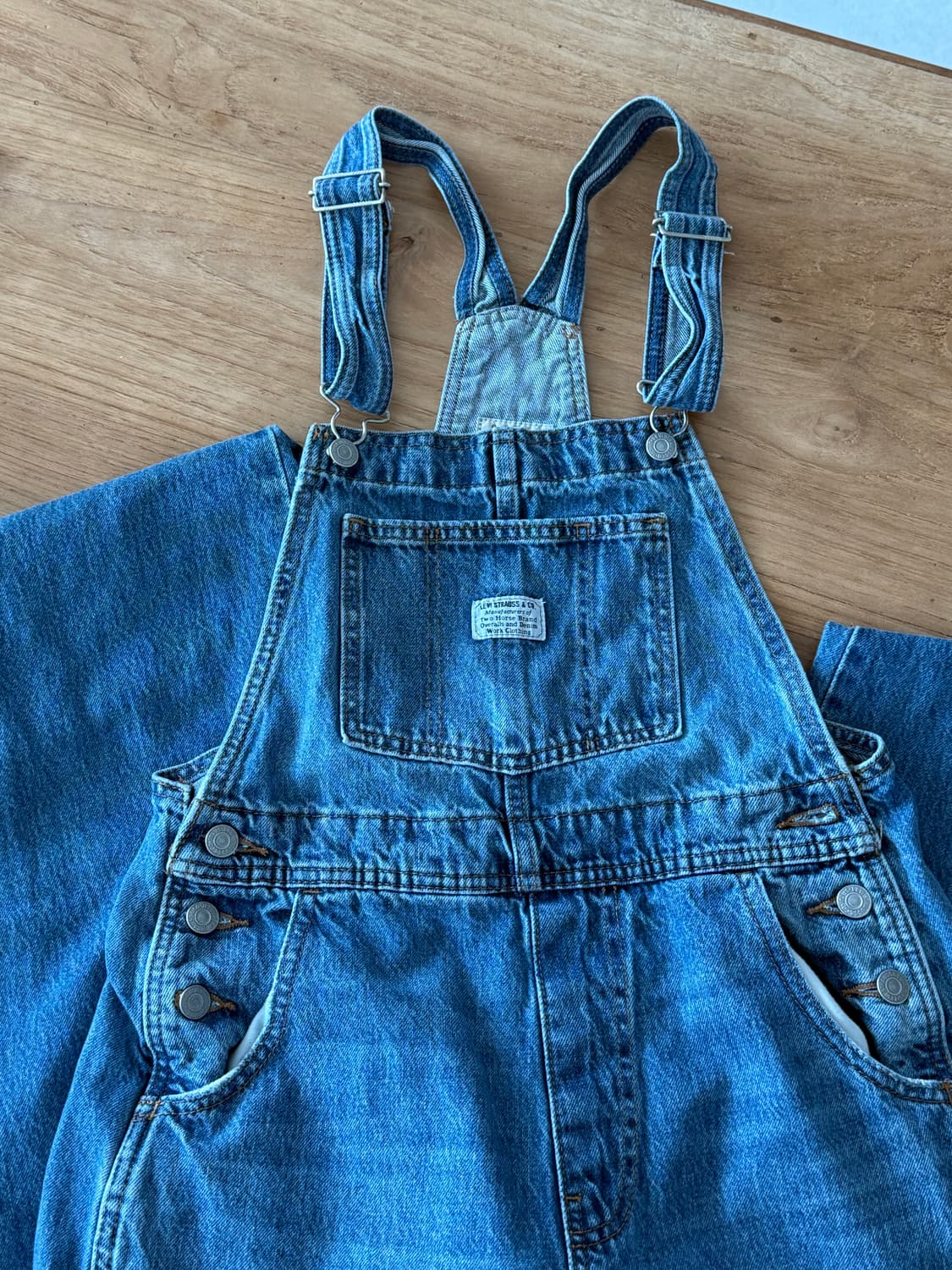 리바이스 오버롤 데님 청바지 상품이미지1