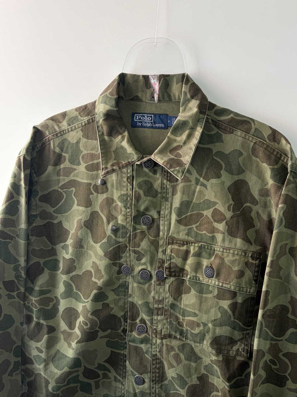 폴로 랄프로렌 HBT 덕 카모 자켓  상품이미지2