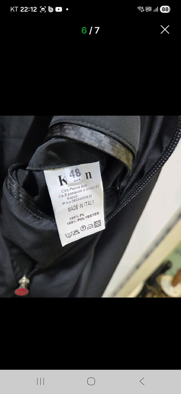 키톤 보머 자켓 새상품 상품이미지6