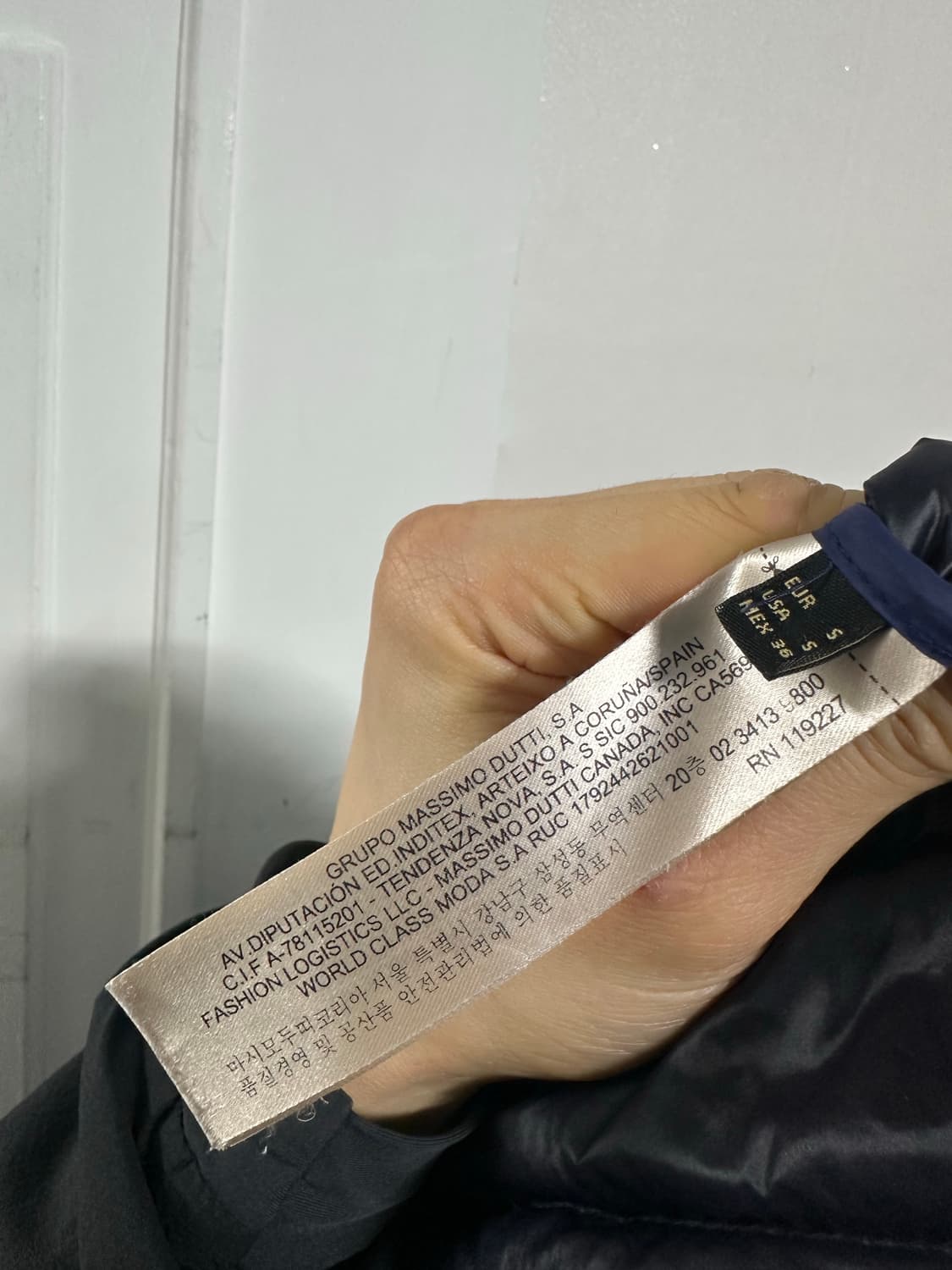 마시모두띠 경량패딩 상품이미지3