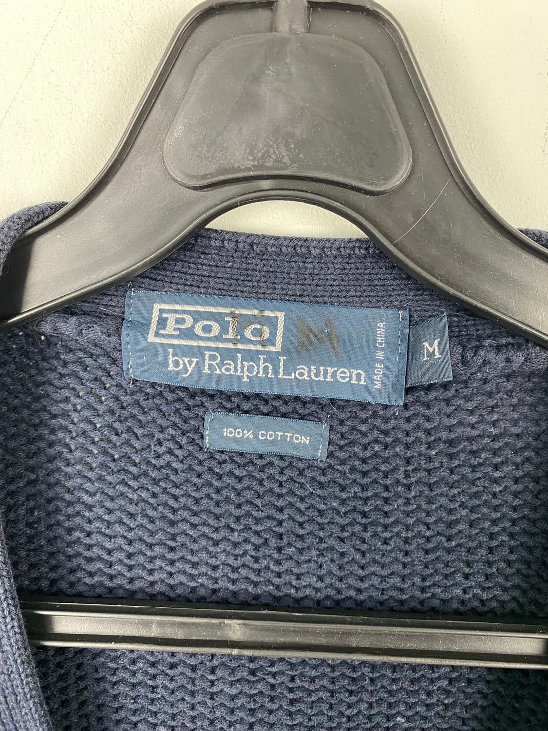 폴로 랄프로렌 네이비 니트 가디건 M 상품이미지3