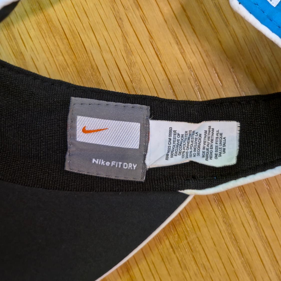 나이키 블루 썬캡 바이저 모자 상품이미지5