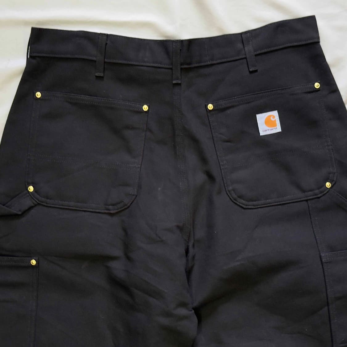 칼하트 더블니 워크팬츠 B01 BLK 34X34 상품이미지9