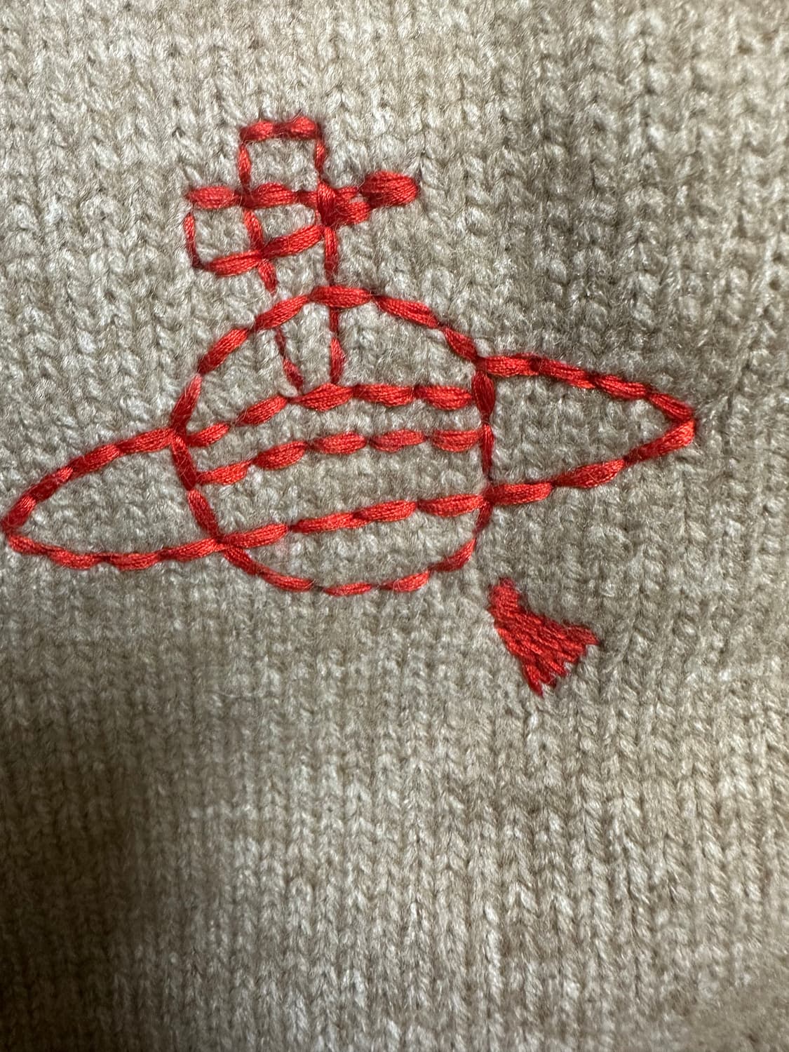 비비안웨스트우드일본판레드라벨 울 가디건&목도리세트남여공용 상품이미지8