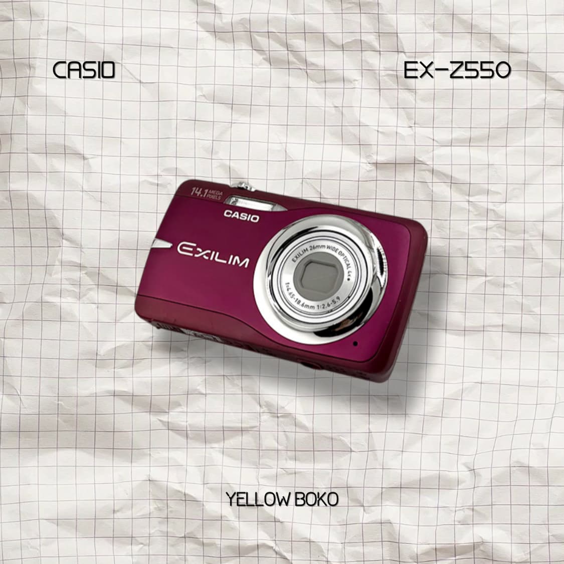 [NEW] 카시오 CASIO EX-Z550 레트로 디지털 카메라 상품이미지1