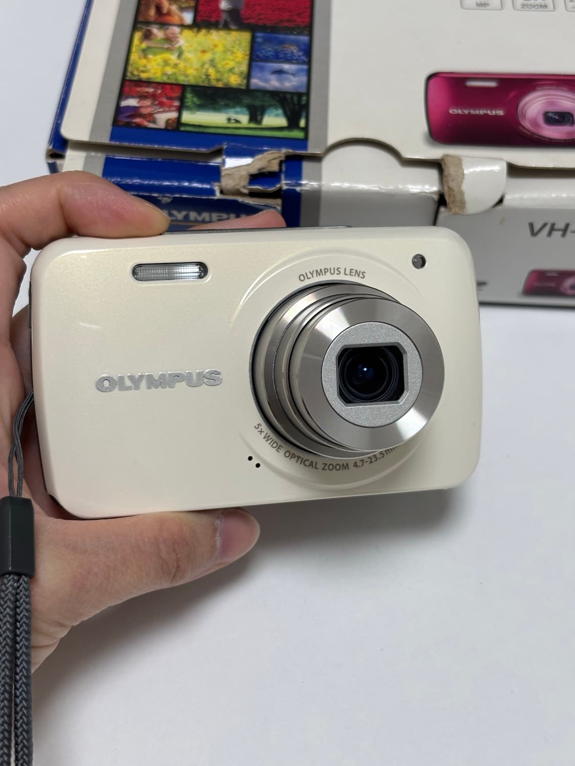 작례o, 소프트포커스) 올림푸스 VH-210 화이트 상품이미지7