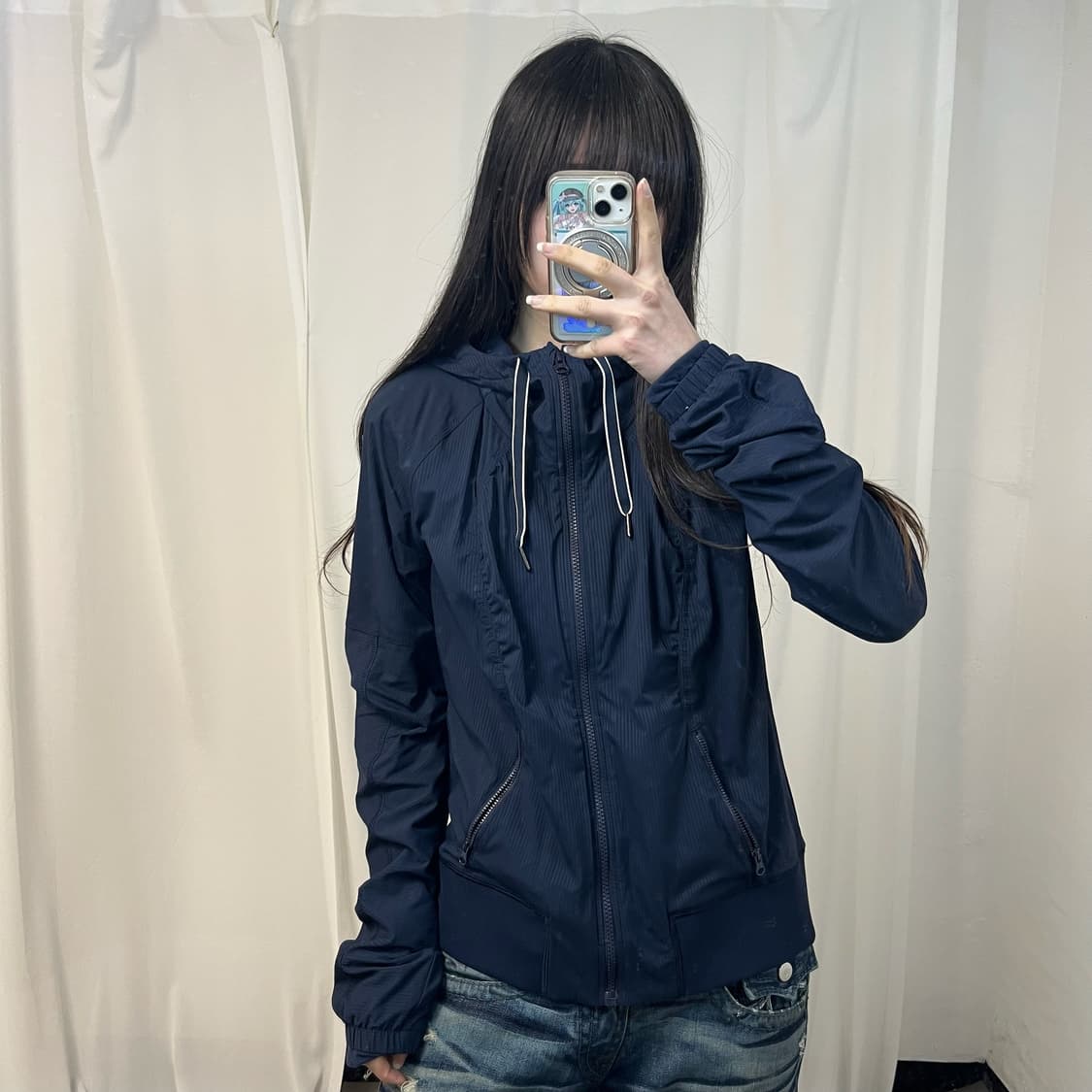 Lululemon navy track top 상품이미지1