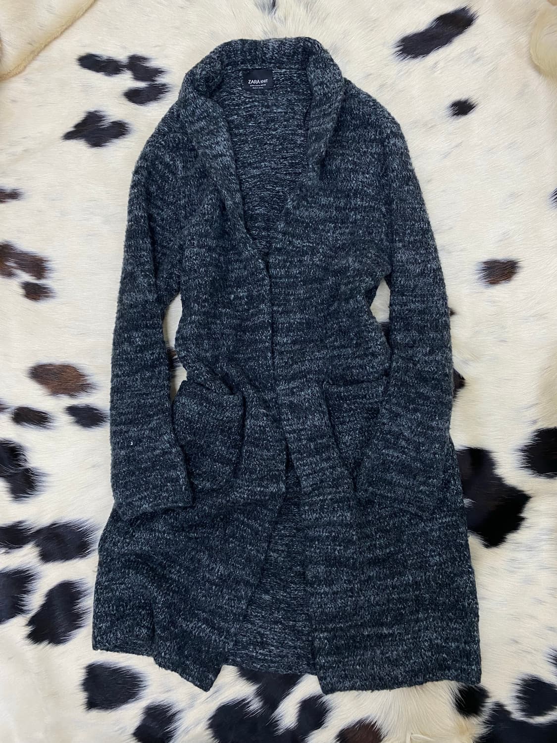 Cardigan : Zara Grey Long Cardigan  상품이미지1