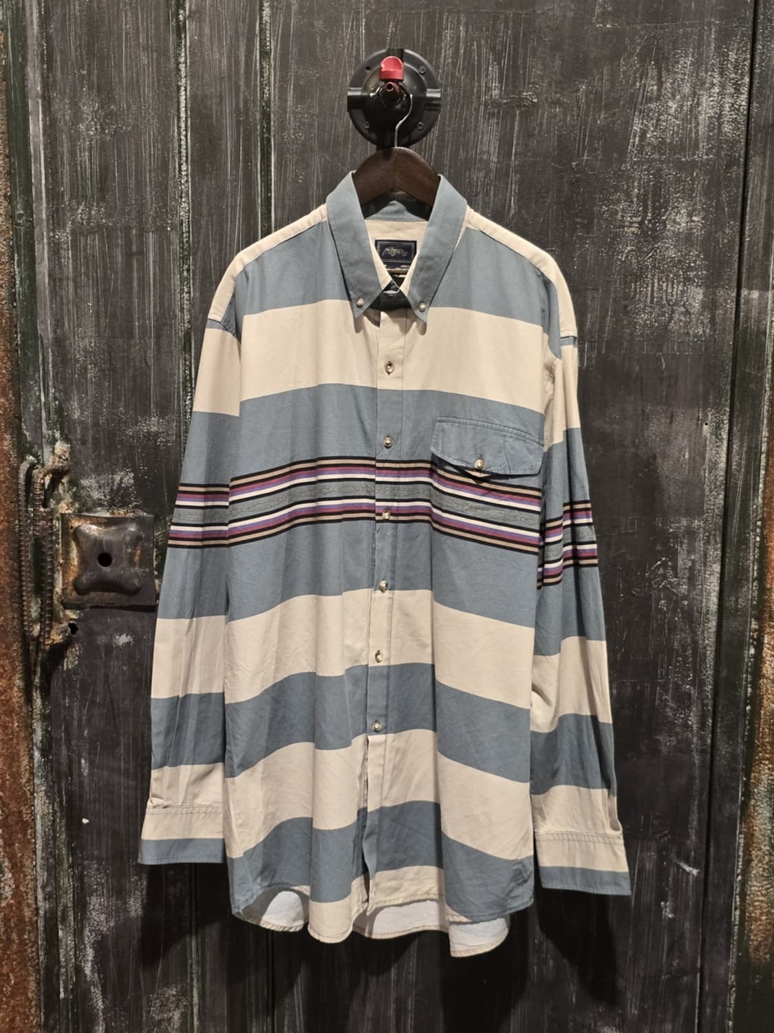 90s Roper Western Stripe Shirt 상품이미지1